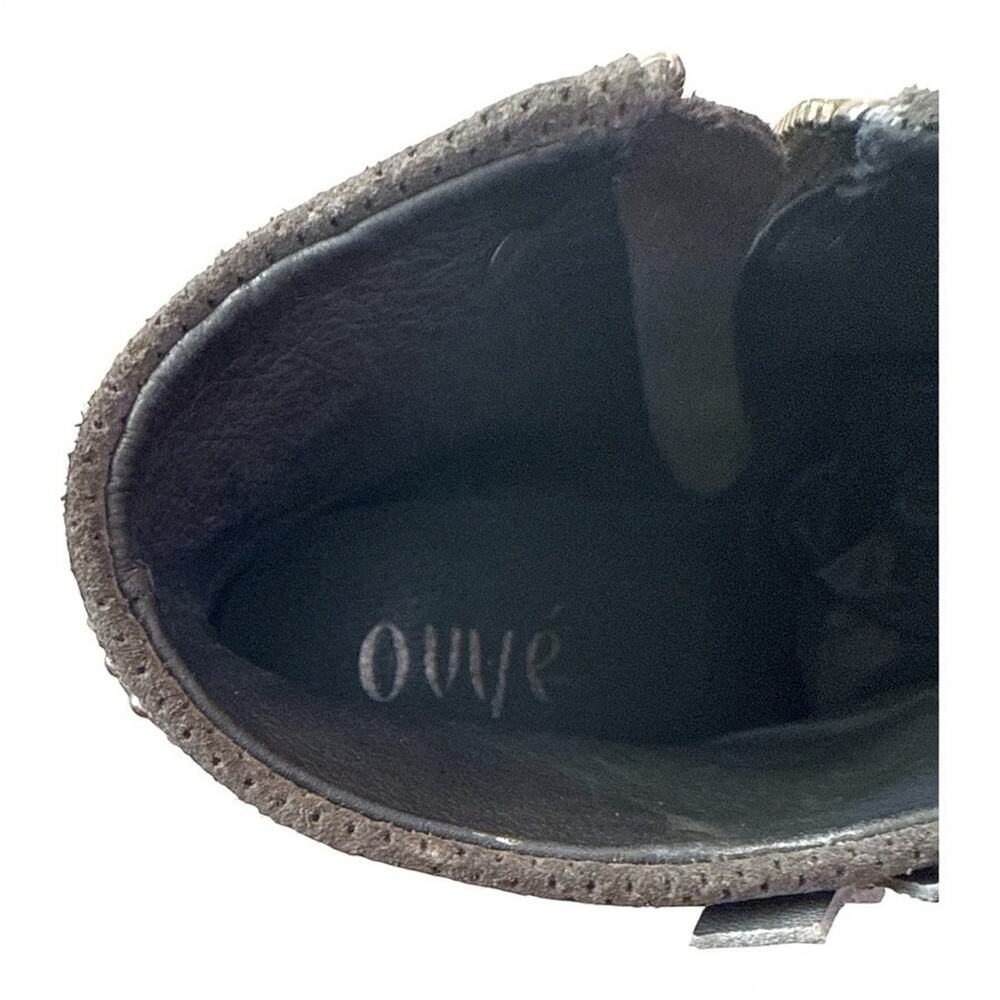 NIB OVYE by Cristina Lucchi Italian Leather Ankle Boots Size 40 (US 9.5-10) - Picture 10 of 13